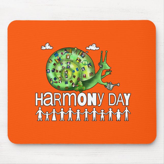 Alfombrilla De Ratón día de armonía (Frente)