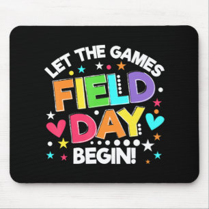 Alfombrilla De Ratón Día de Campo Que Los Juegos Empiecen El Equipo De 