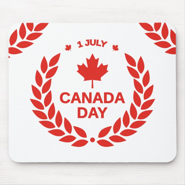 Alfombrilla De Ratón Día de Canadá (Frente)