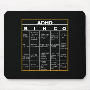 Alfombrilla De Ratón Día de Concienciación sobre la Salud Mental Adhd B
