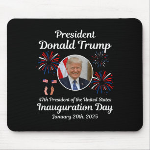 Alfombrilla De Ratón Día de Inauguración de Donald Trump 2025 47º presi