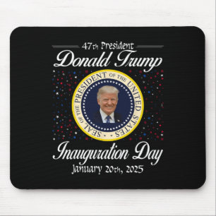 Alfombrilla De Ratón Día de Inauguración de Donald Trump 2025 47º presi