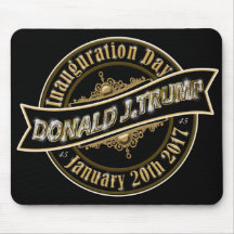 Día de inauguración de presidente Trump Mousepad