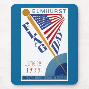 Alfombrilla De Ratón Día de la bandera