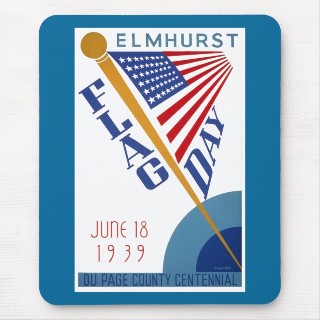 Alfombrilla De Ratón Día de la bandera (Frente)