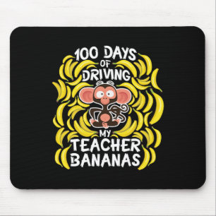 Alfombrilla De Ratón Día De La Escuela 100 Días De Conducir A Mi Profes