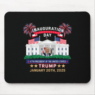 Alfombrilla De Ratón Día de la Inauguración de Donald Trump 2025 47º pr