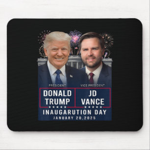 Alfombrilla De Ratón Día de la Inauguración de Trump Vance 2025