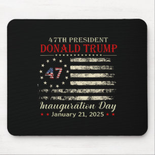 Alfombrilla De Ratón Día de la Inauguración del Presidente Donald Trump