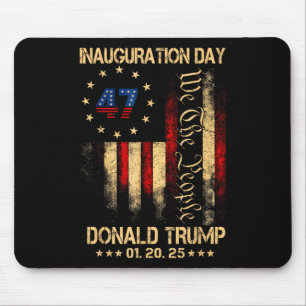 Alfombrilla De Ratón Día de la Inauguración del Presidente Donald Trump