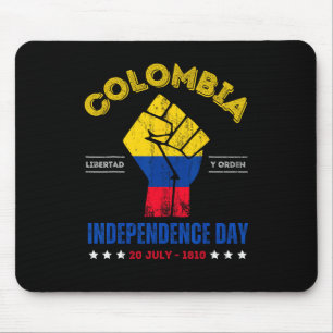 Alfombrilla De Ratón Día de la Independencia 1810 República de Colombia