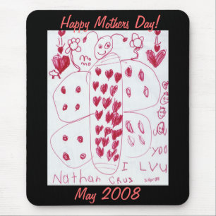 Alfombrilla De Ratón ¡Día de la Madre feliz! , Mayo de 2008