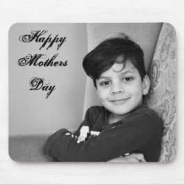 Alfombrilla De Ratón Día de la Madre personal de plantilla de texto de 