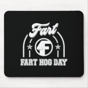 Alfombrilla De Ratón Día de la Marmota Fart Divertido 