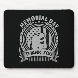 Alfombrilla De Ratón Día De La Memoria Gracias Por Honrar A Los Que Sir