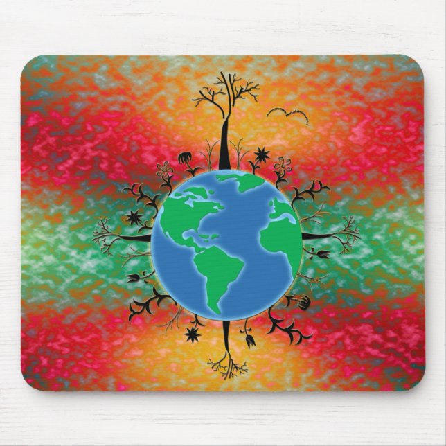 Alfombrilla De Ratón Día de la Tierra ~ Amanecer (Frente)