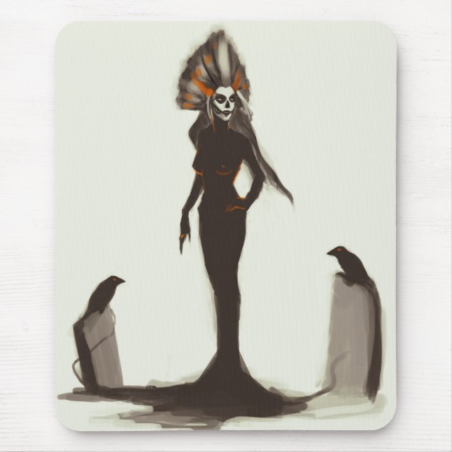 Alfombrilla De Ratón Día de los muertos (Frente)