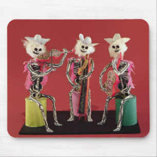 Alfombrilla De Ratón Día de los muertos: Mariachi, de Oaxaca