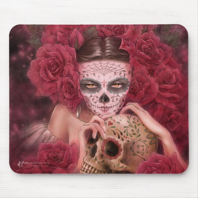 Alfombrilla De Ratón Dia de los Muertos Mousepad (Frente)
