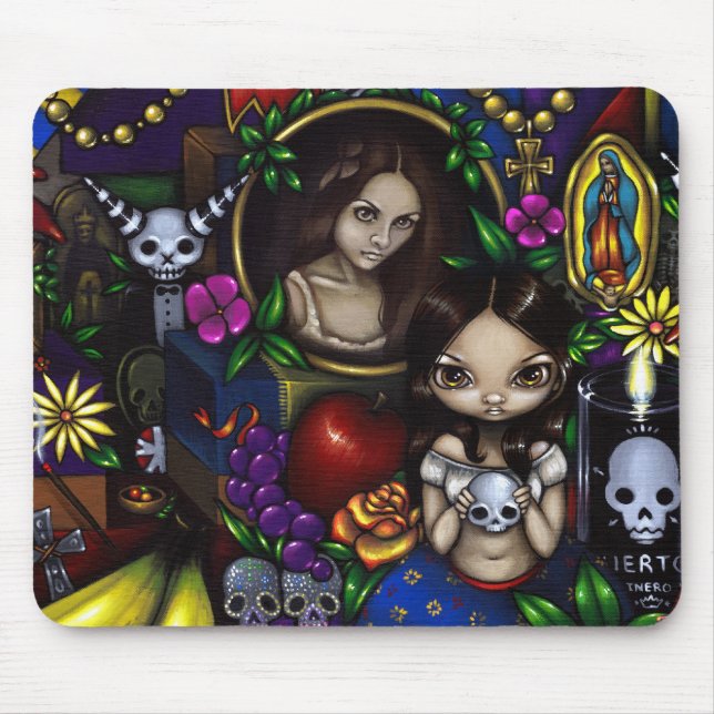 Alfombrilla De Ratón "Dia de los Muertos" Mousepad (Frente)