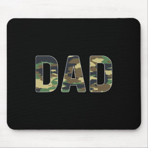 Alfombrilla De Ratón Día de los Padres de Camouflage Dad
