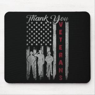 Alfombrilla De Ratón Día de los Veteranos Gracias Veteranos Orgullosos