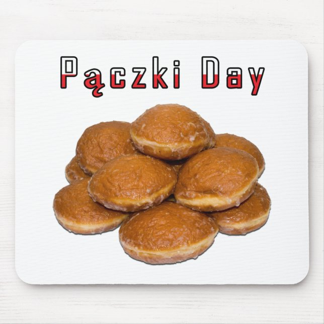 Alfombrilla De Ratón Día de Paczki (Frente)