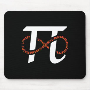 Alfombrilla De Ratón Dia De Pi Diez Divertido Números Infinity Geek Ner