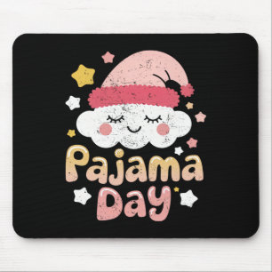 Alfombrilla De Ratón Día de pijama Semana del Espíritu Escolar Diversió