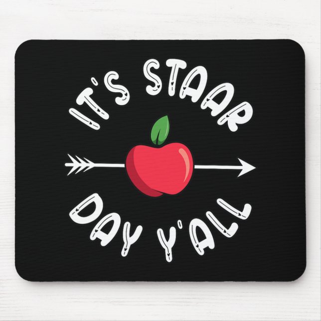 Alfombrilla De Ratón Día de prueba de Staar de Texas (Frente)