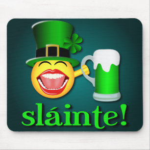 Alfombrilla De Ratón Día de San Patricio Sláinte Mousepad
