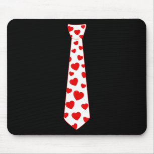 Alfombrilla De Ratón Día de San Valentín Corazones de Amor Tie Cute Niñ