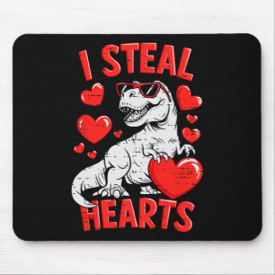 Alfombrilla De Ratón Día de San Valentín Dinosaurio T Rex Corazón Adole