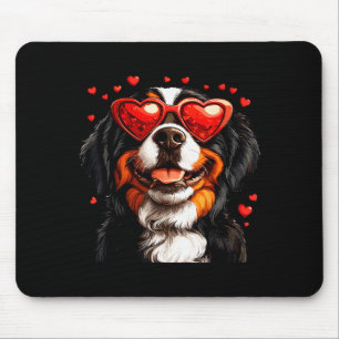 Alfombrilla De Ratón Día de San Valentín para amantes de perros Bernese