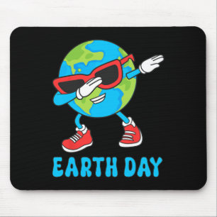 Alfombrilla De Ratón Día del Aniversario del Planeta Tierra Dab Groovy