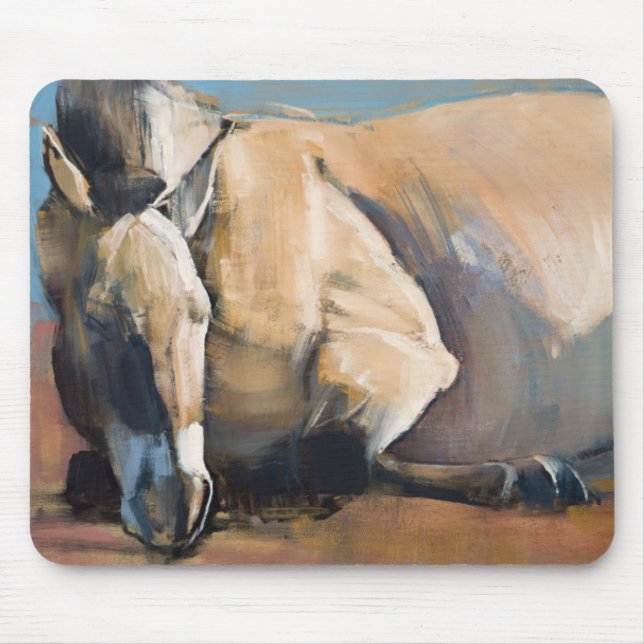 Alfombrilla De Ratón Día del cielo azul (Frente)