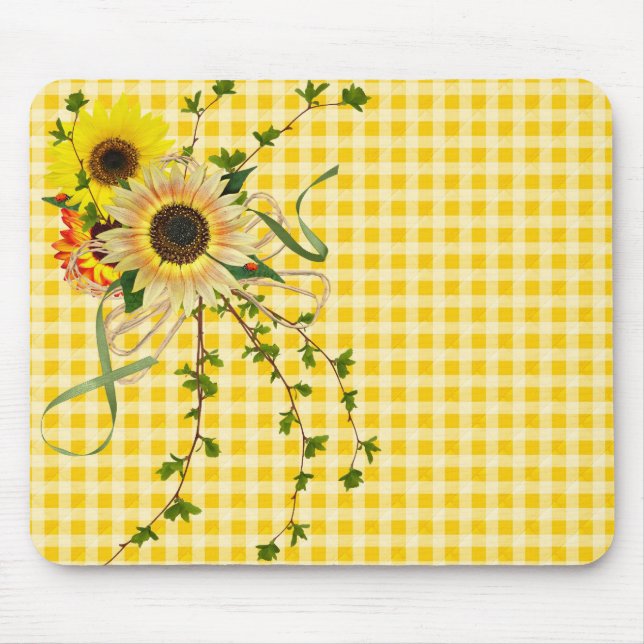 Alfombrilla De Ratón Día del girasol (Frente)