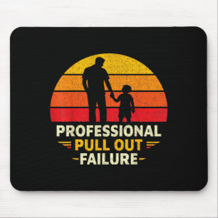 Alfombrilla De Ratón Día del Padre Divertido Humor Profesional Desplega