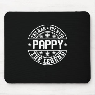 Alfombrilla De Ratón Día del padre Pappy El Hombre El Mito La Leyenda