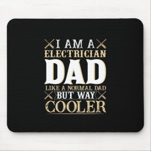 Alfombrilla De Ratón Día del Padre Soy un papá electricista