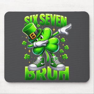 Alfombrilla De Ratón Día divertido de San Patricio Seis Siete Bruh 67 M