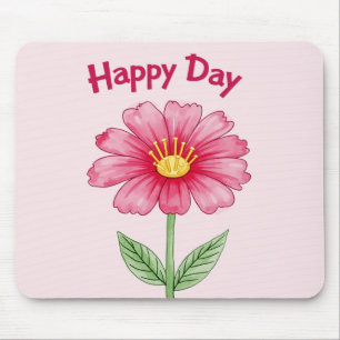 Alfombrilla De Ratón día feliz