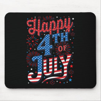Alfombrilla De Ratón Día Feliz 4 De Julio