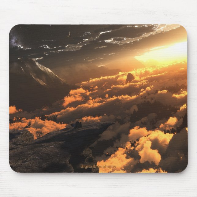 Alfombrilla De Ratón Día Heliocéntrico Mousepad (Frente)