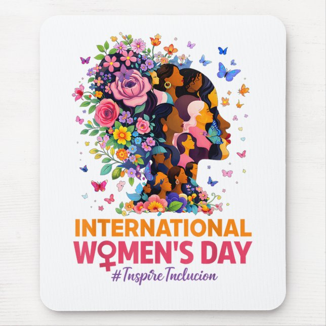 Alfombrilla De Ratón Día Internacional de la Mujer (Frente)