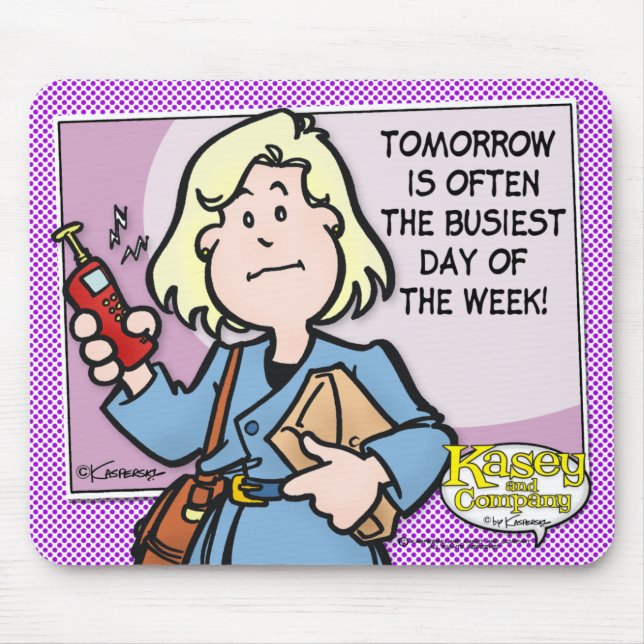 Alfombrilla De Ratón Día más concurrido (Frente)