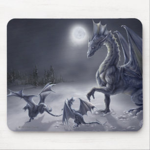 Alfombrilla De Ratón Día Mousepad de la nieve