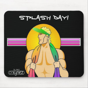 Alfombrilla De Ratón Día Mousepad del chapoteo
