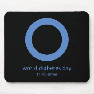 Alfombrilla De Ratón Día Mundial de la Diabetes y 34; conciencia sobre 