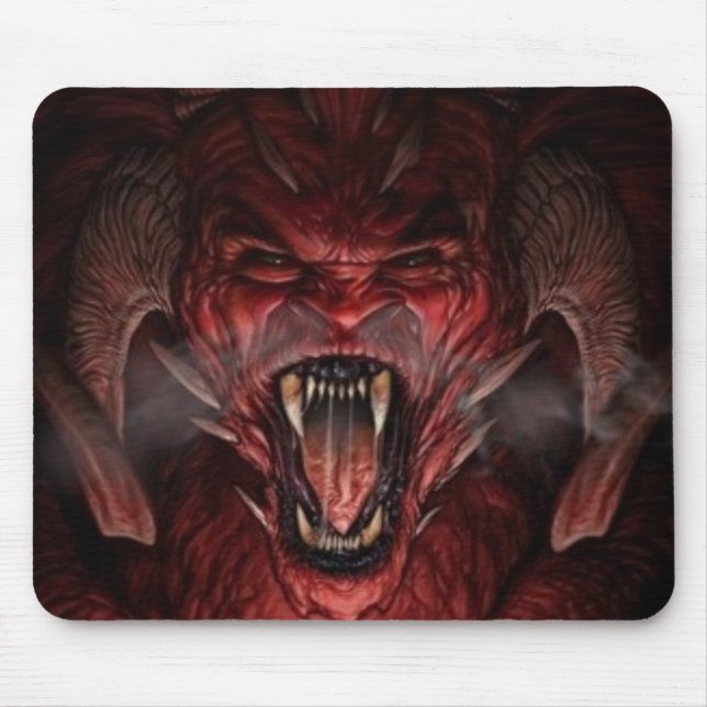 Alfombrilla De Ratón Diablo Mousepad (Frente)